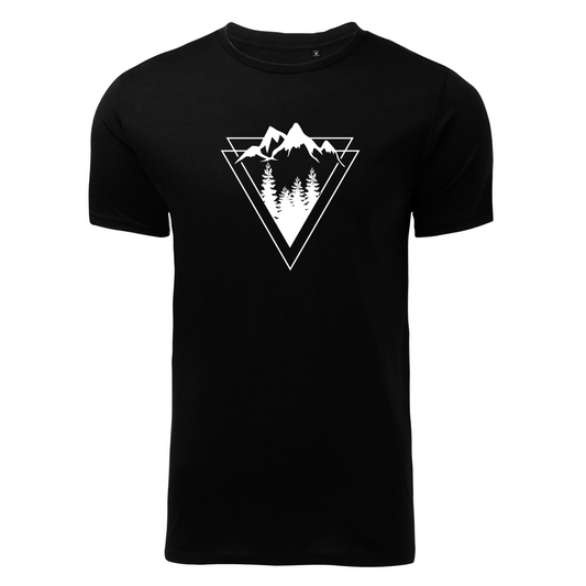 T-shirt Geometrie Berge