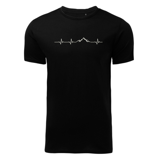 T-shirt Herzschlag-Berge