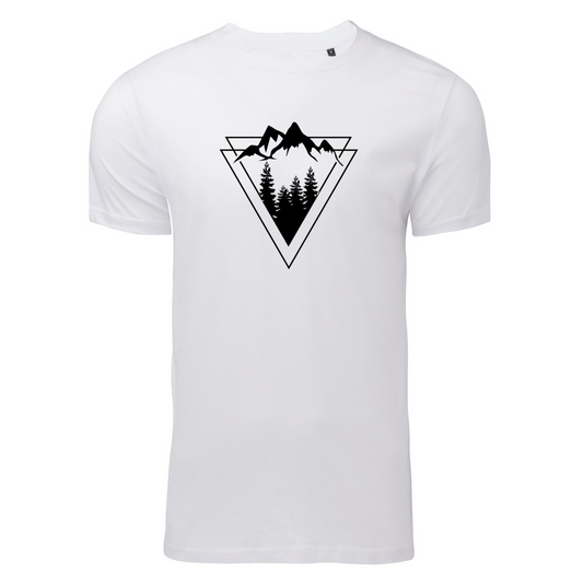T-shirt Geometrie Berge