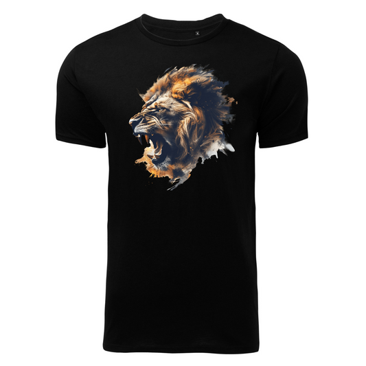 T-shirt Edgy Lion Artwork